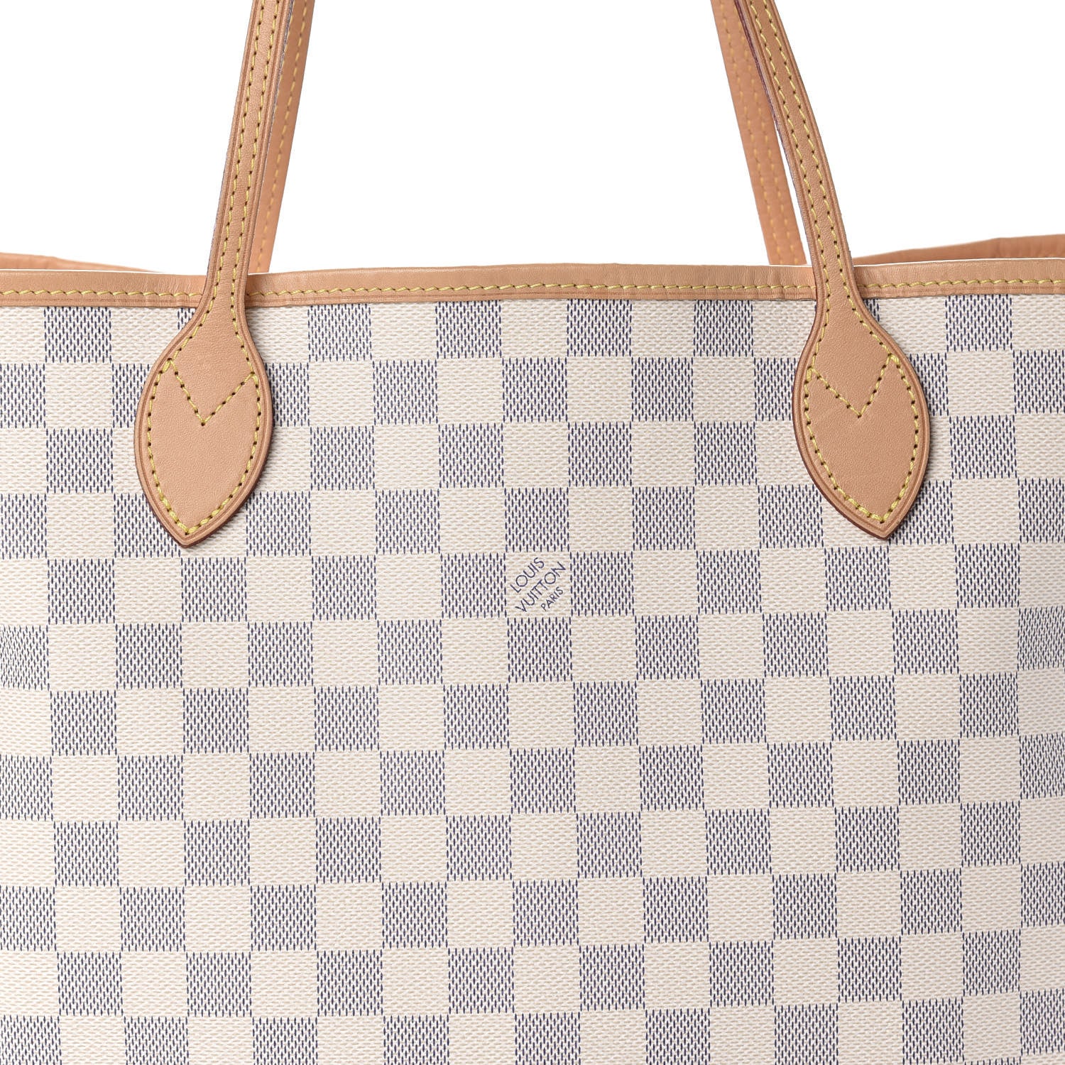 Louis Vuitton Damier Azur Neo Neverfull MM Rose Ballerine 13 of 13