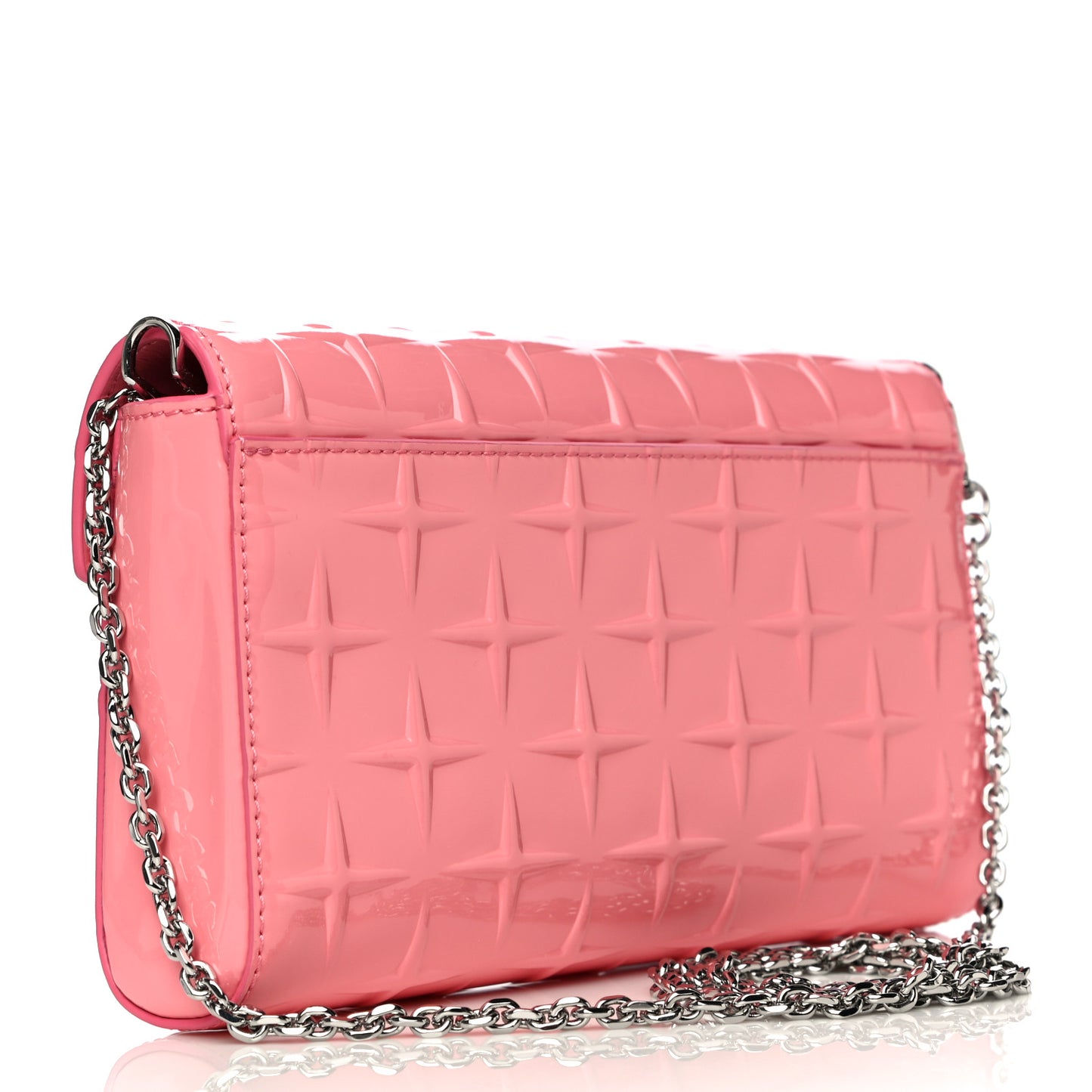 Diamond Patent Medium Millie Crossbody Bag Teaberry