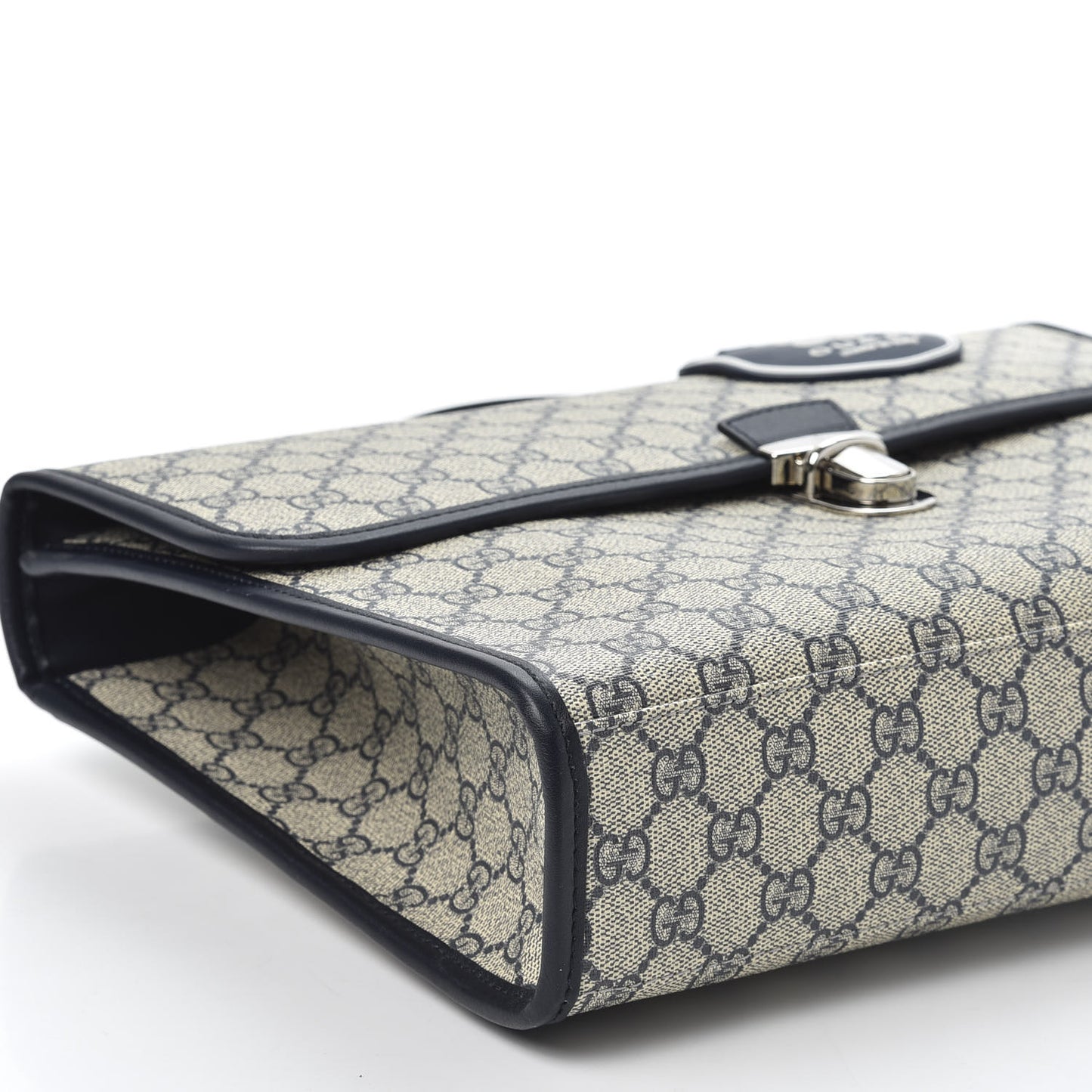 GG Supreme Monogram Children's School Backpack Navy