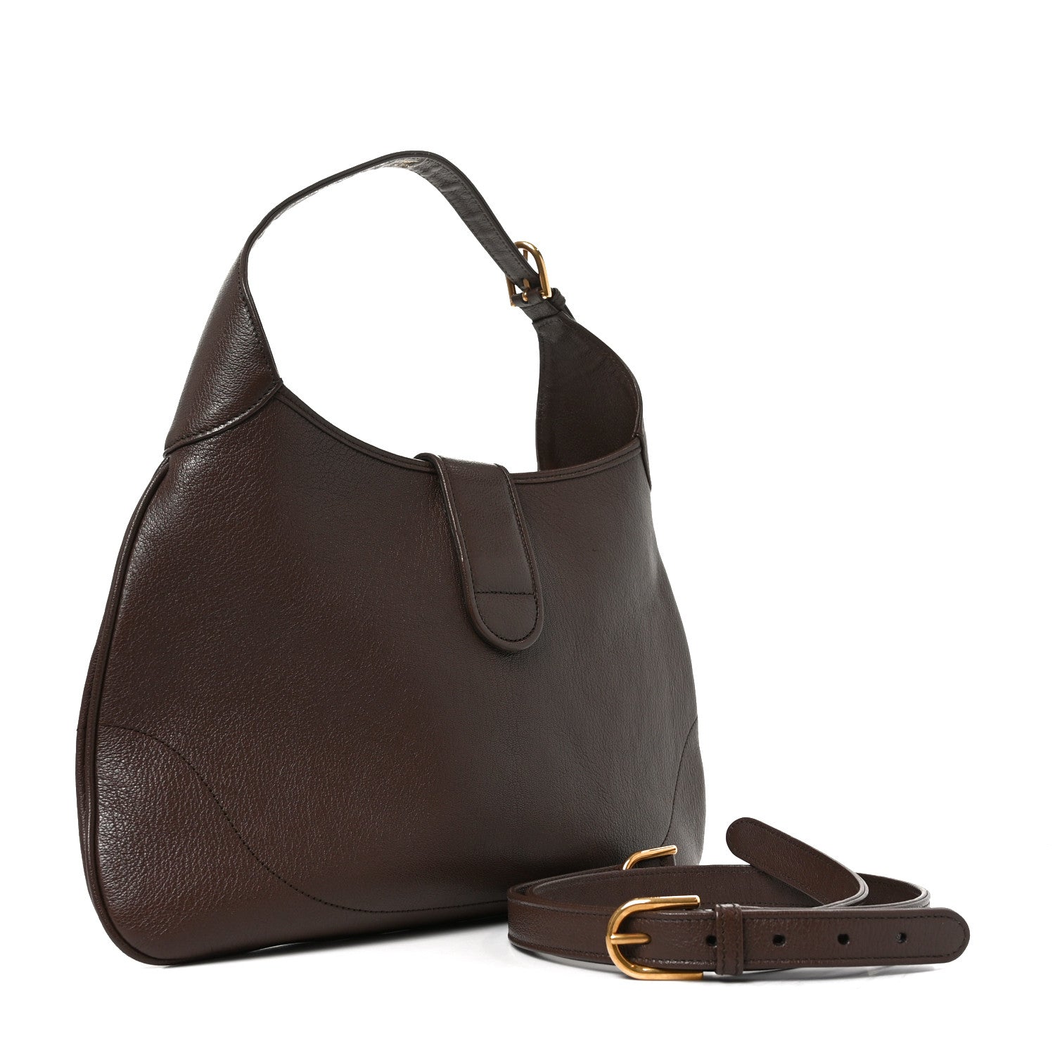 Gucci Goatskin Medium Aphrodite Shoulder Bag New Acero 12 of 21