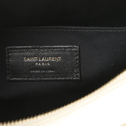 Saint Laurent Calfskin Matelasse Monogram Lou Camera Bag Crema Soft 6 of 11