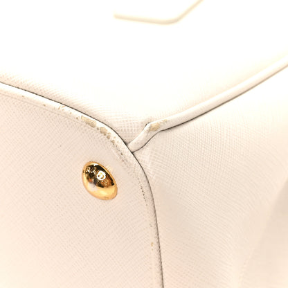 Prada Saffiano Lux Medium Galleria Double Zip Tote Talco 10 of 11