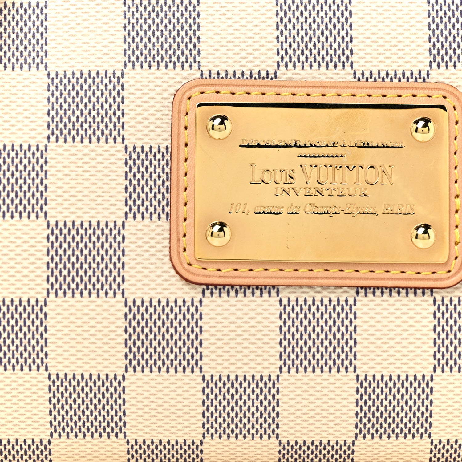 Louis Vuitton Damier Azur Eva Clutch 7 of 12