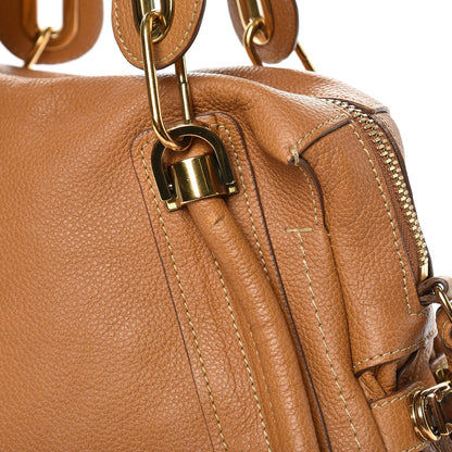 Chloe Calfskin Medium Paraty Chrome Yellow 9 of 12