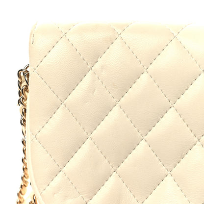 Chanel Lambskin Quilted Side Packs White 15 of 16