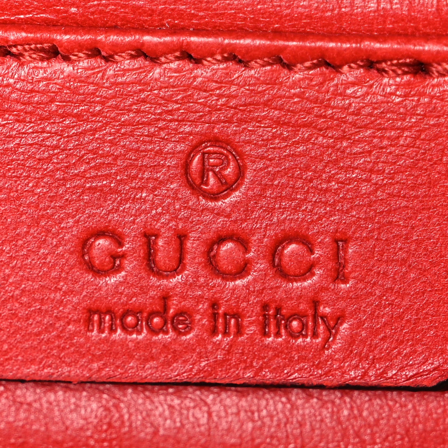 Gucci Patent Microguccissima Small Broadway Clutch Red 6 of 7