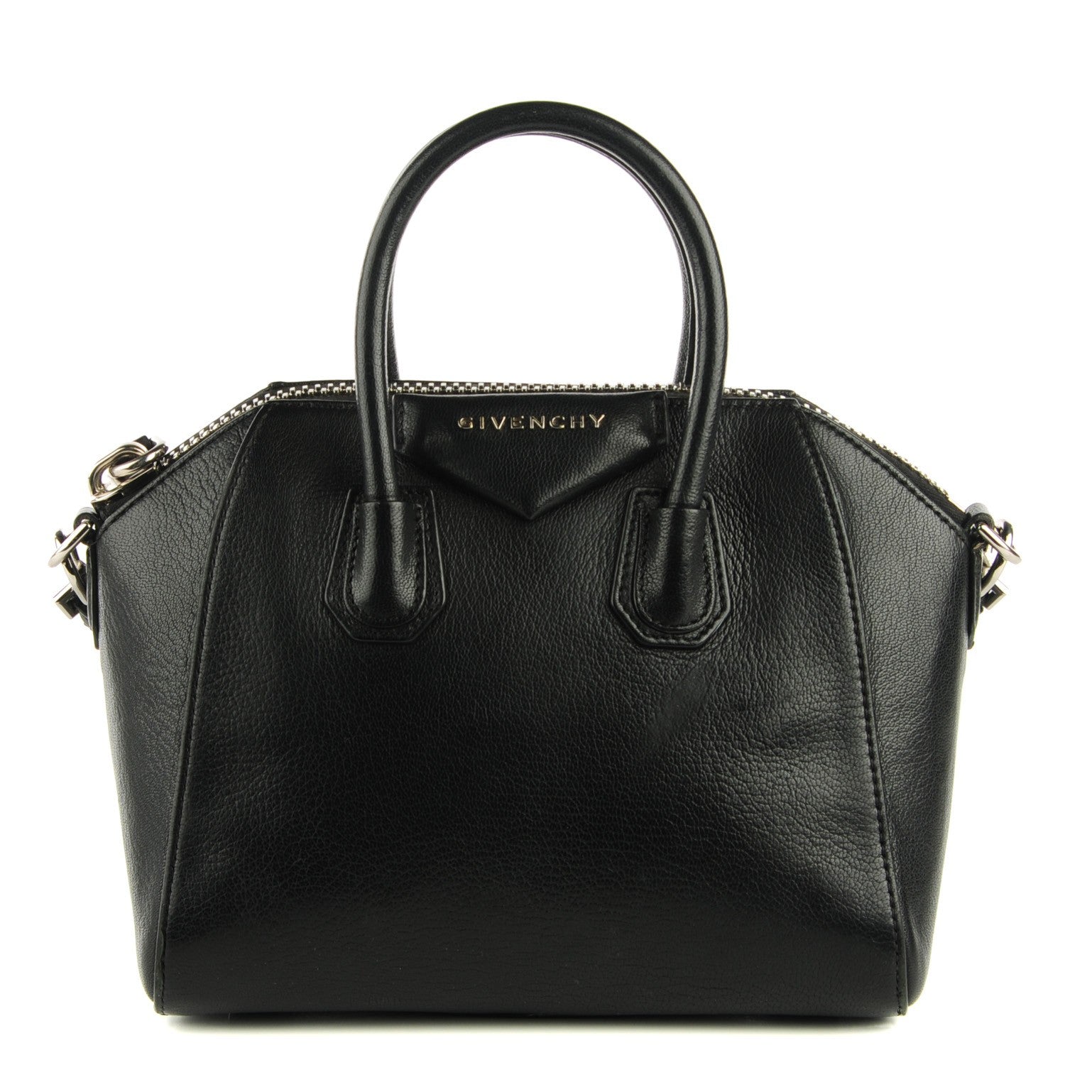 Givenchy Sugar Goatskin Mini Antigona Black 1 of 8
