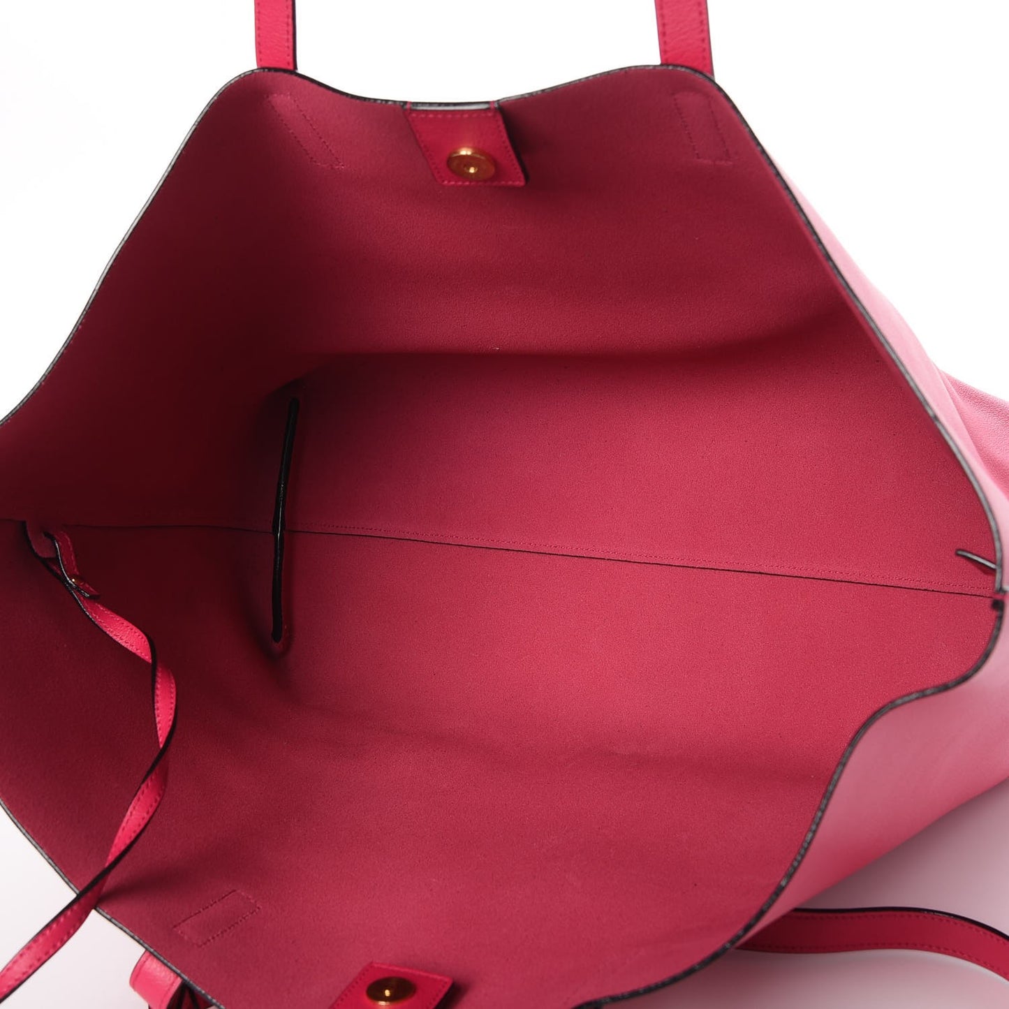 Calfskin Large Shopping Tote Fuchsia