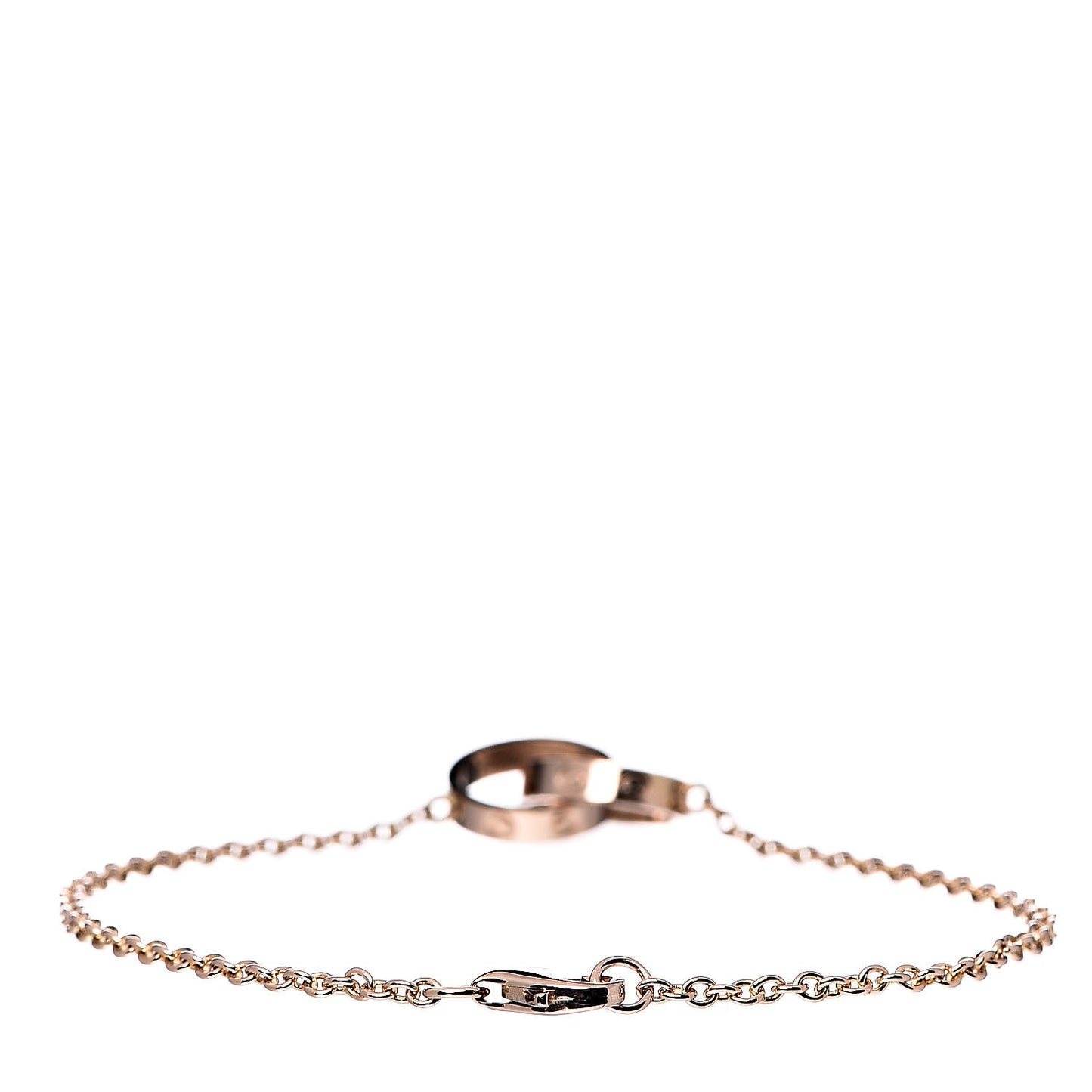 18K Pink Gold Interlocking LOVE Bracelet