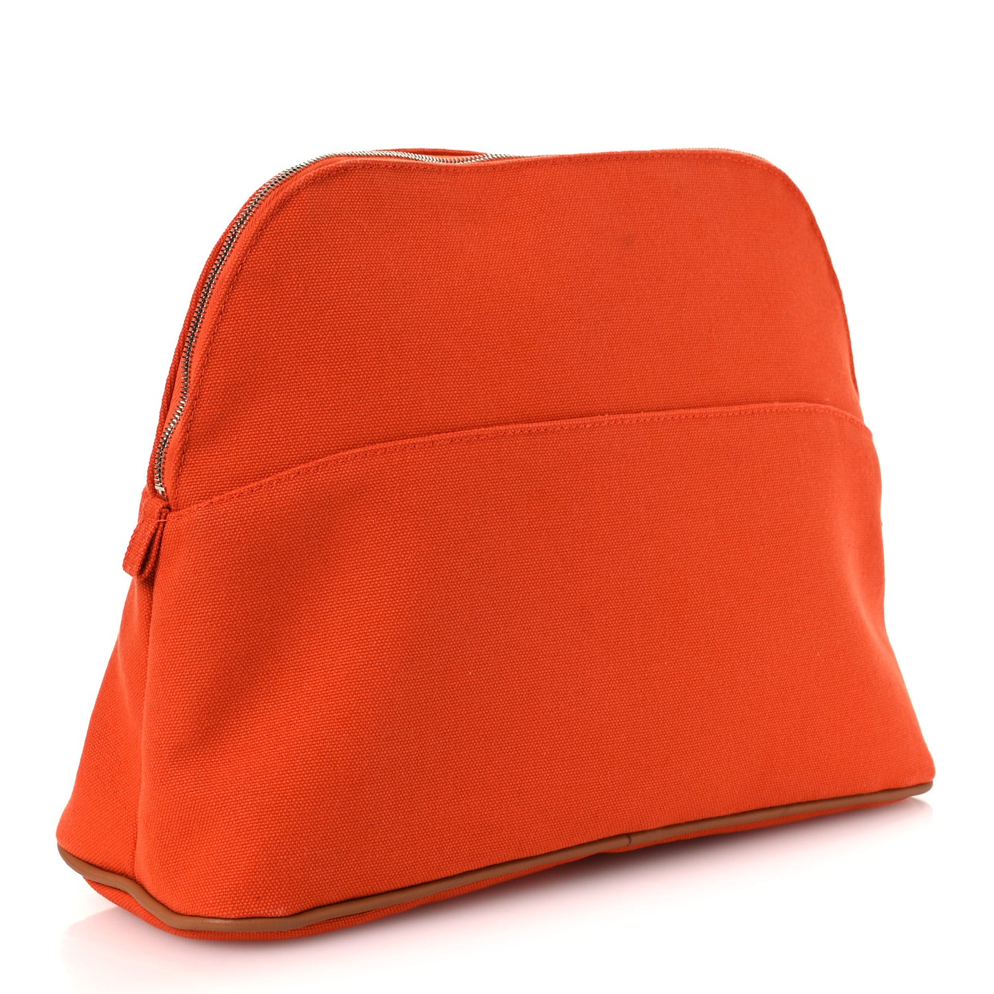 Cotton Canvas Bolide Travel Cosmetic Pouch Feu