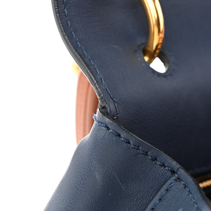 Burberry Trench Calfskin Small DK88 Top Handle Bag Ink Blue 13 of 16