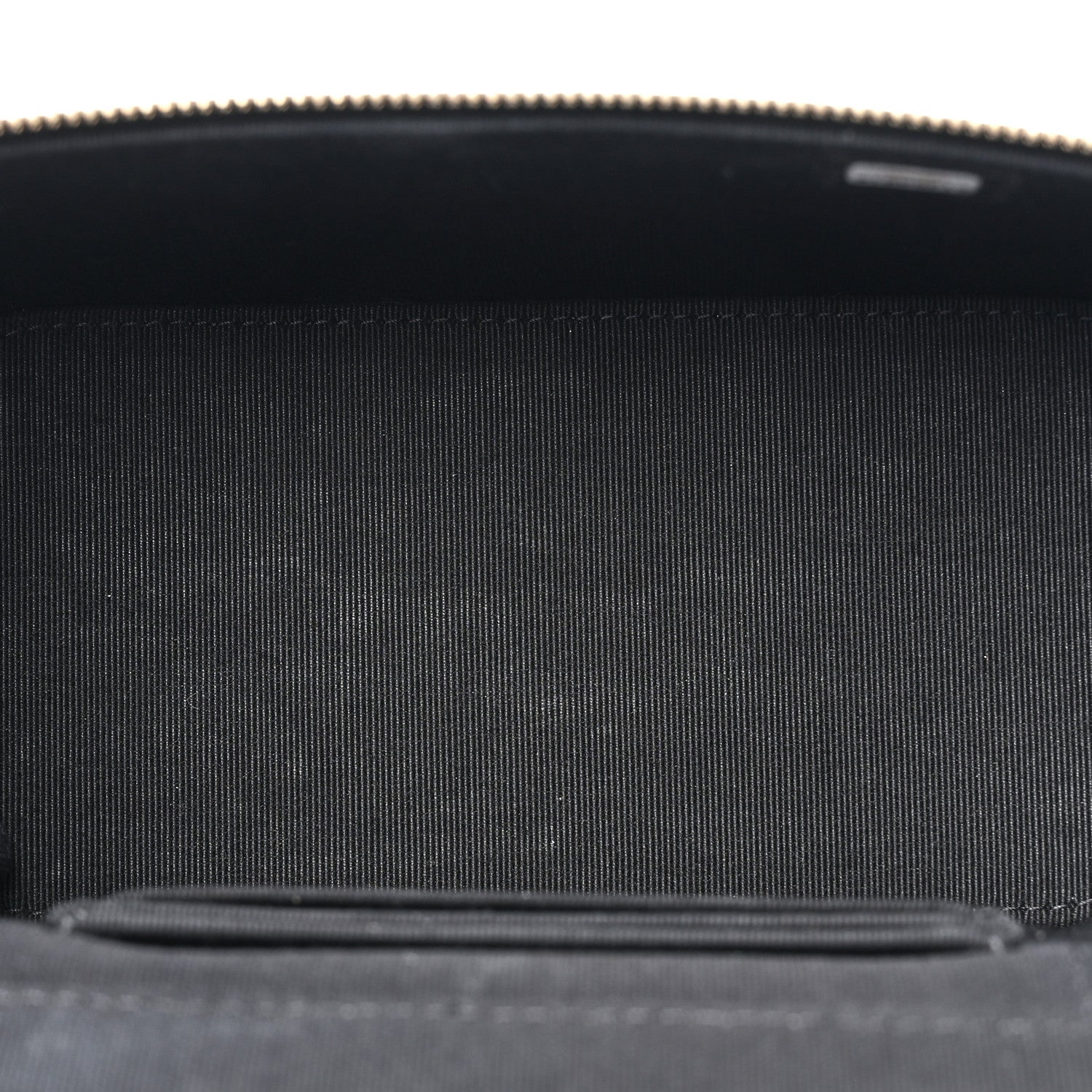 Chanel Lambskin Quilted Small Top Handle Vanity Case With Chain Black 5 of 13