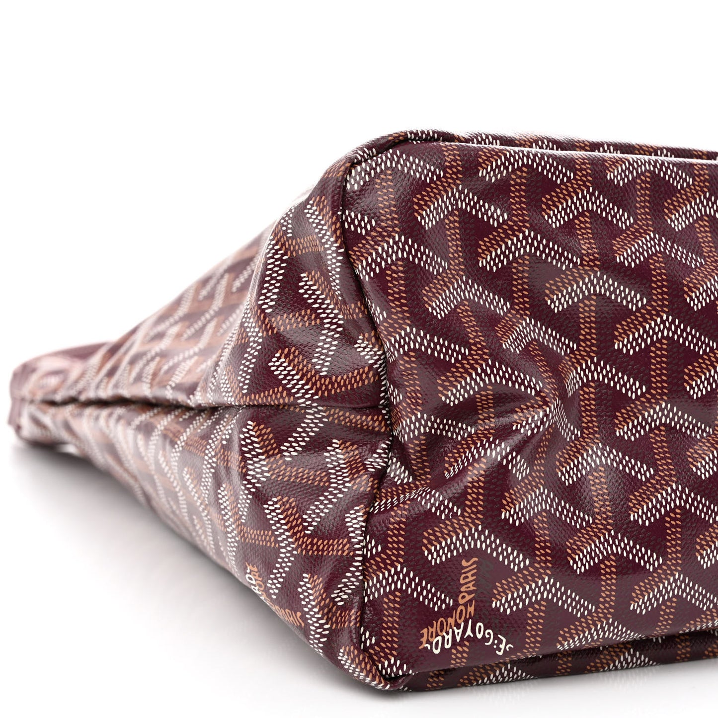 Goyardine Boheme Hobo Burgundy