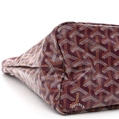 Goyard Goyardine Boheme Hobo Burgundy 11 of 12