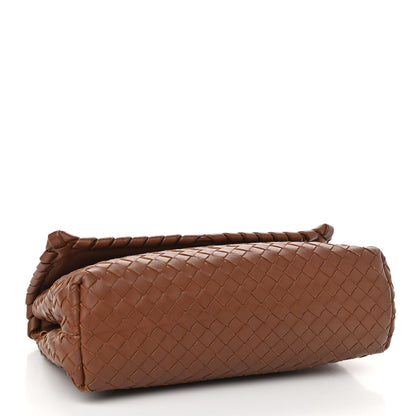 Bottega Veneta Nappa Intrecciato Olimpia Shoulder Bag Noce 4 of 16
