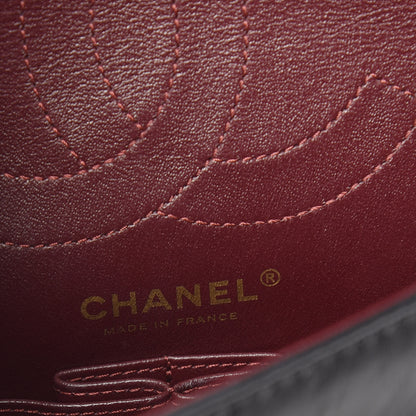 Chanel Aged Calfskin Quilted 2.55 Reissue 225 Flap Black 6 of 10