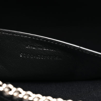 Saint Laurent Grain De Poudre Medium Classic Monogram Kate Satchel Black 7 of 11