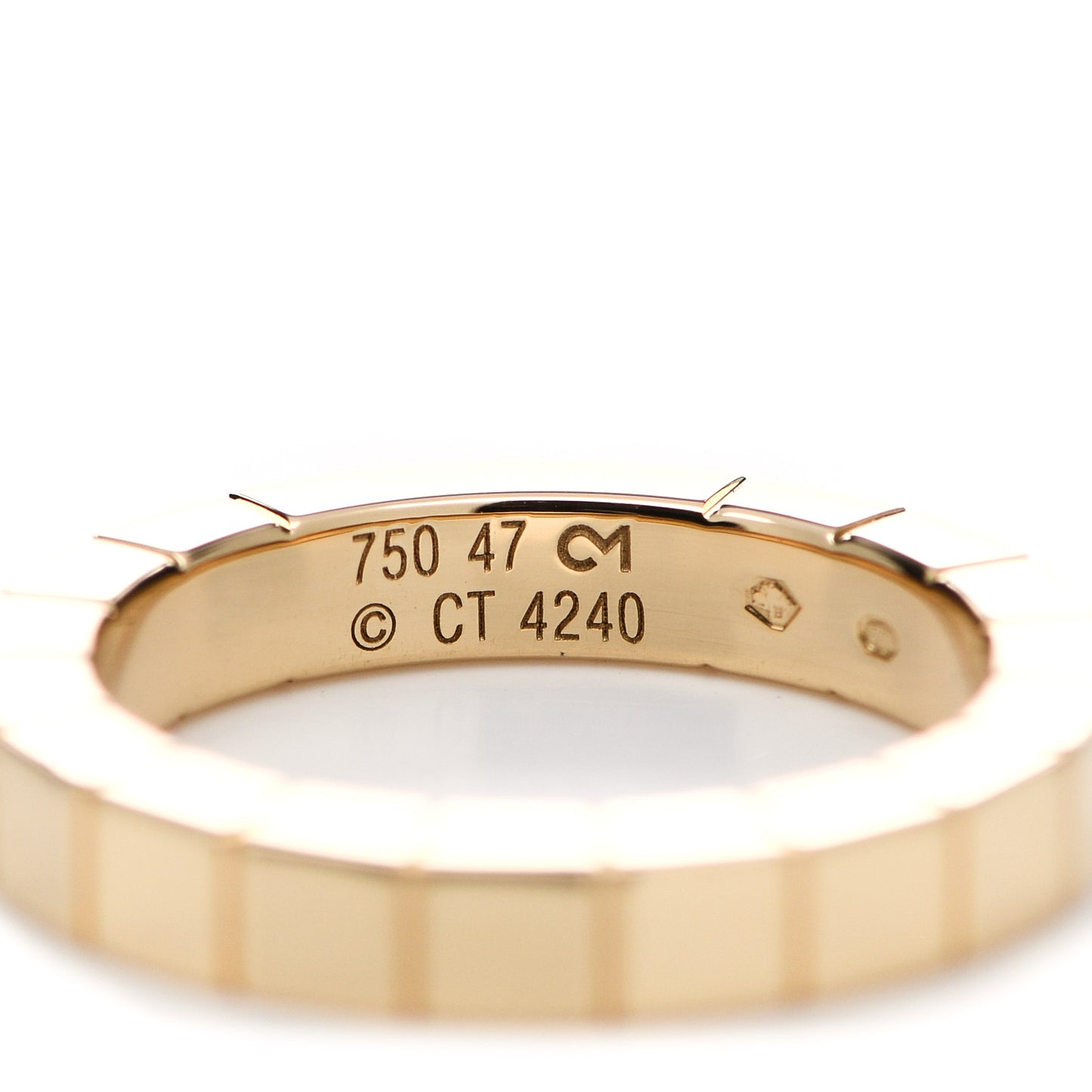 18K Yellow Gold Lanieres Ring 47 4