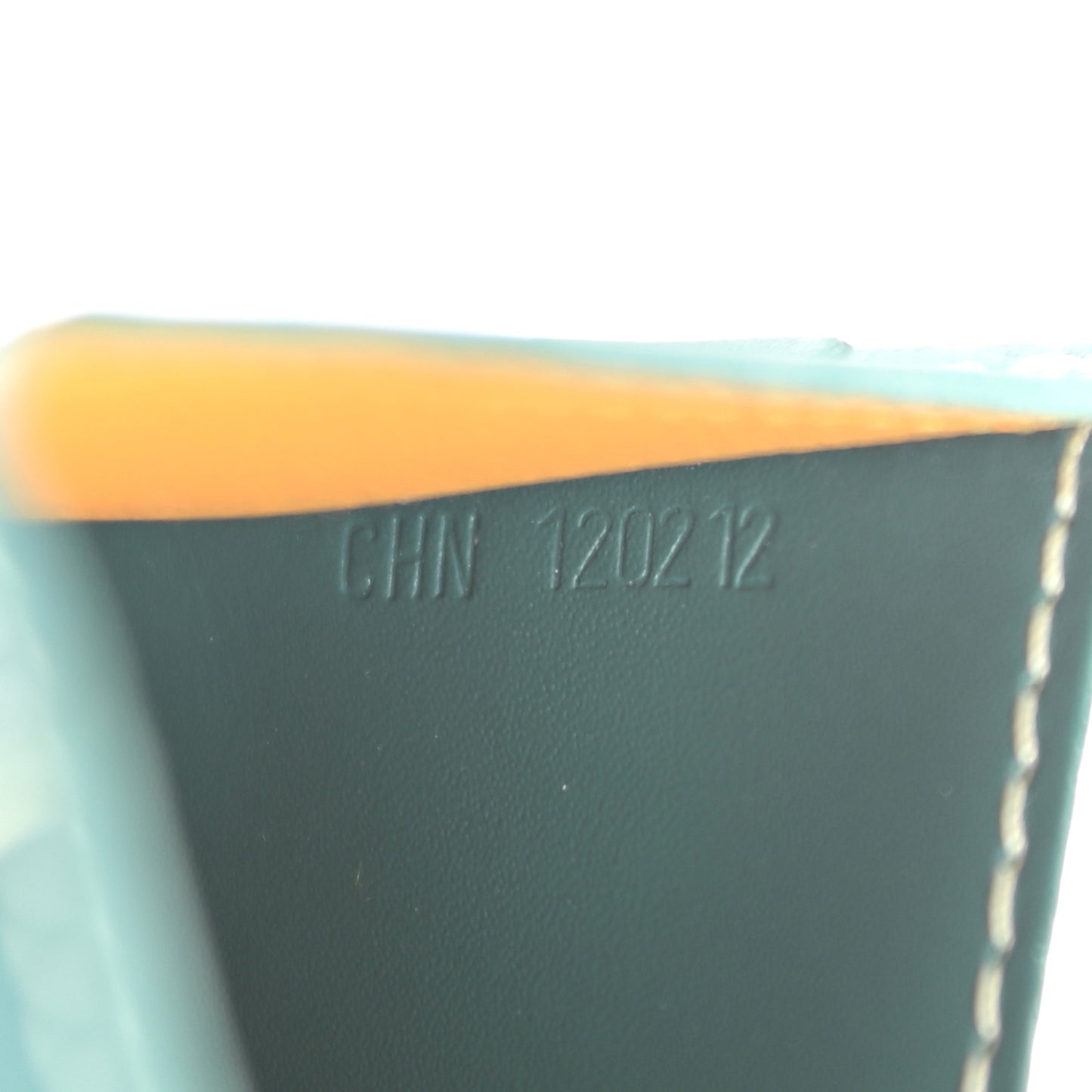 Goyardine Saint Pierre Card Holder Green