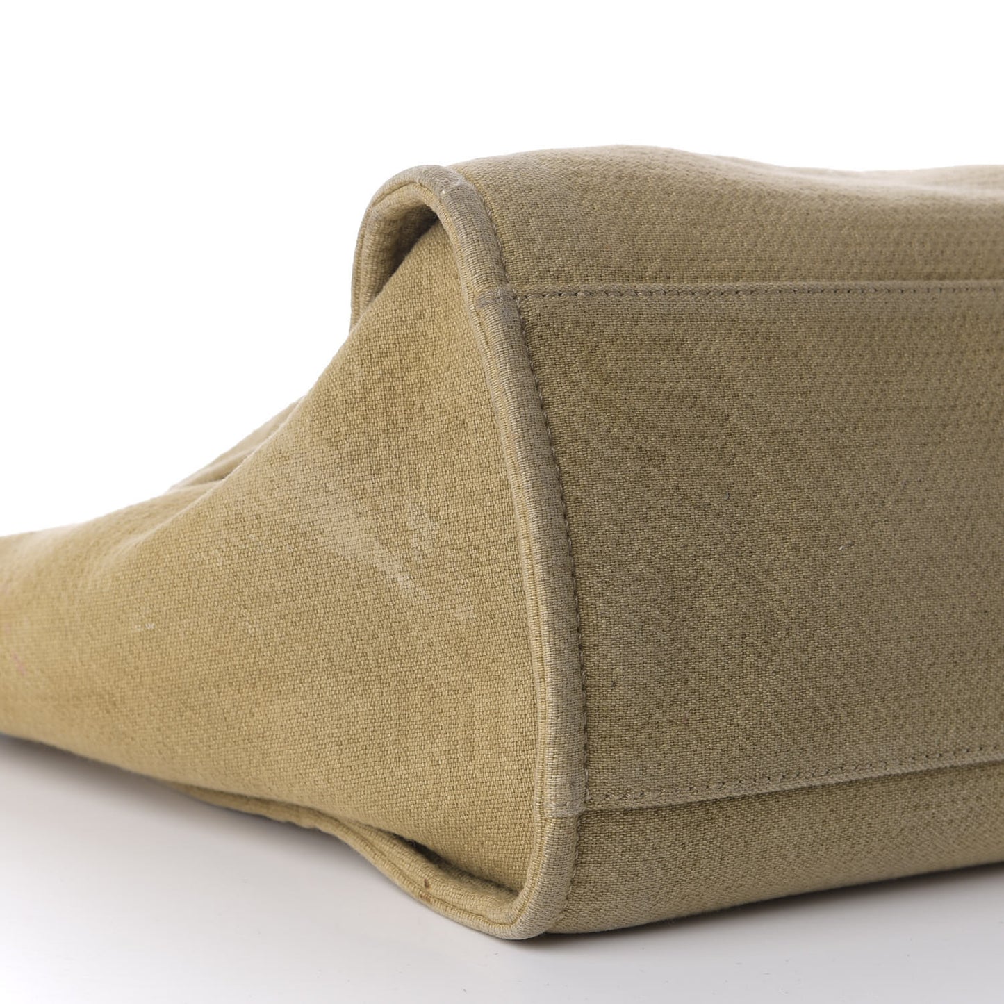 Canvas Medium Deauville Tote Beige Black