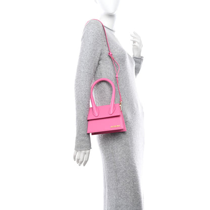Jacquemus Smooth Calfskin Le Chiquito Moyen Pink 2 of 9