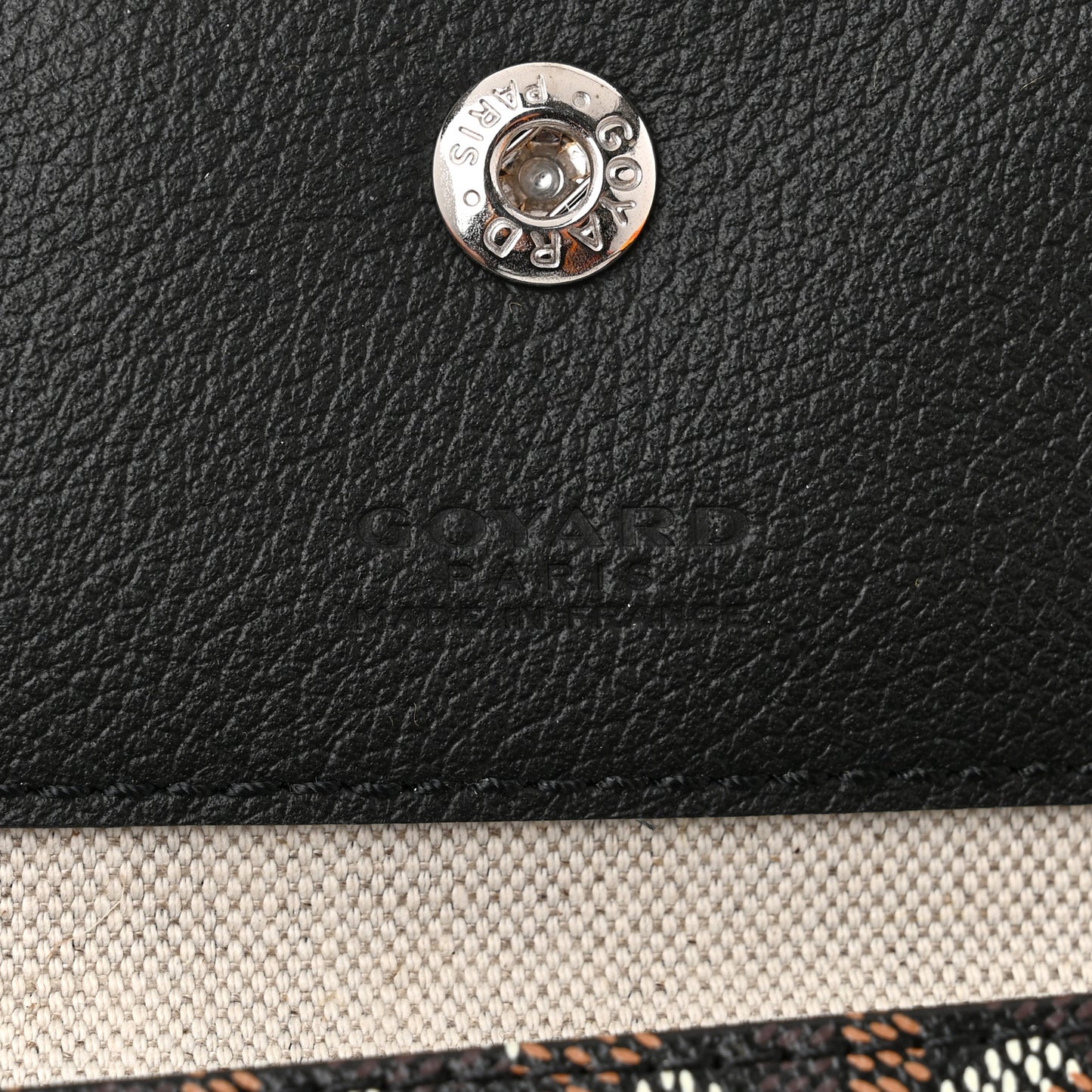 Goyardine Boheme Hobo Black