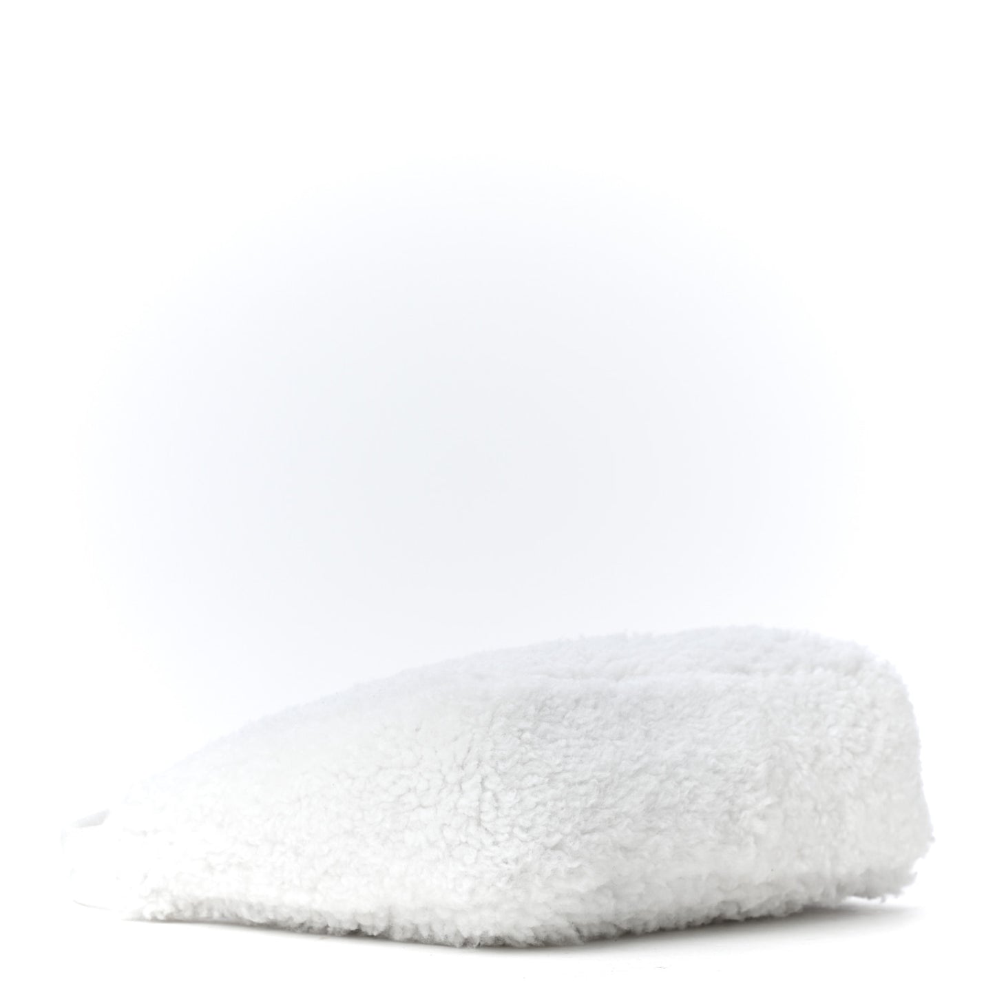 Shearling Mini Re-Edition 2000 Bag White