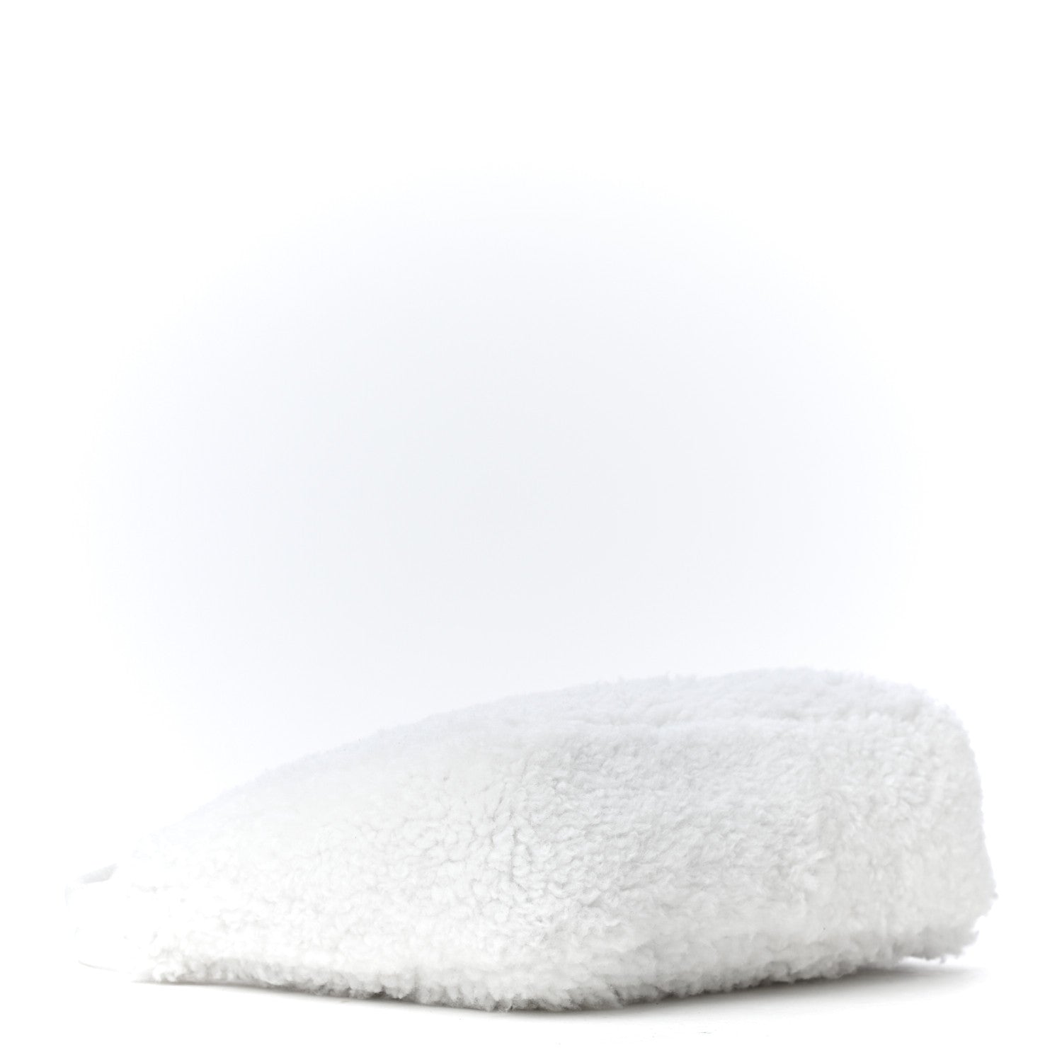 Prada Shearling Mini Re-Edition 2000 Bag White 6 of 8