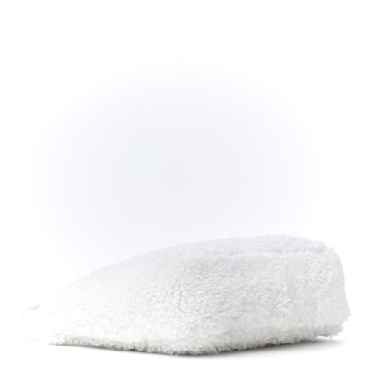 Prada Shearling Mini Re-Edition 2000 Bag White 6 of 8