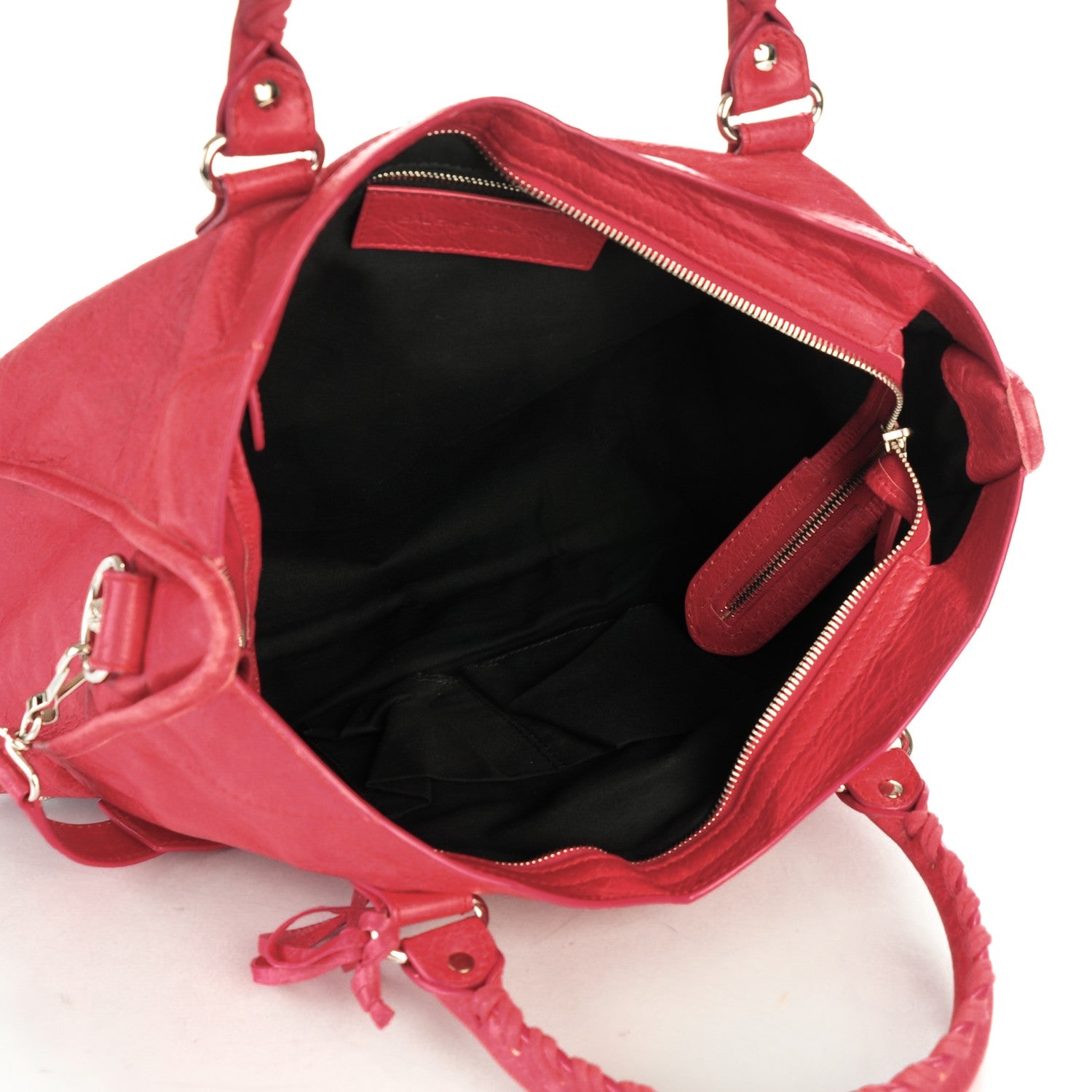 Balenciaga Agneau Giant 12 Silver Hardware City Rose Thulian 6 of 8