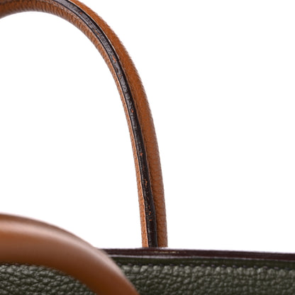Hermes Fjord Togo Birkin HAC 32 Vert Anis Gold Vert Olive 15 of 16