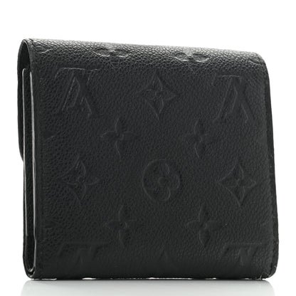 Louis Vuitton Empreinte Ariane Wallet Black 3 of 9