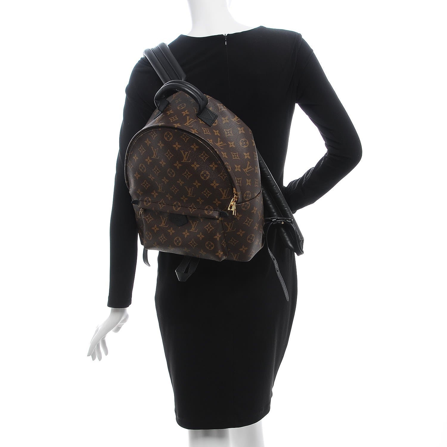 Louis Vuitton Monogram Palm Springs Backpack MM 2 of 7