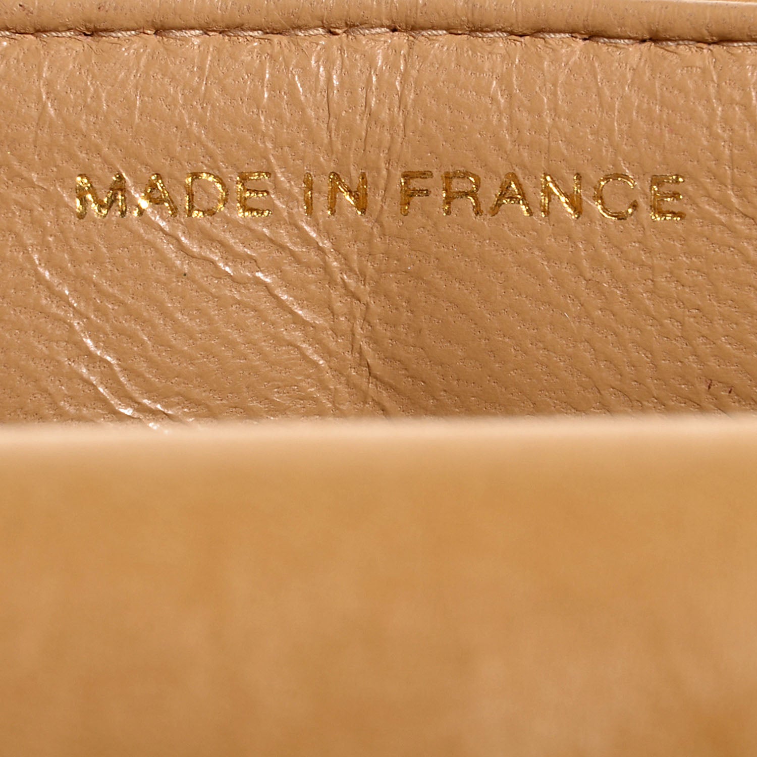 Chanel Lambskin East West Chocolate Bar Flap Beige 8 of 9