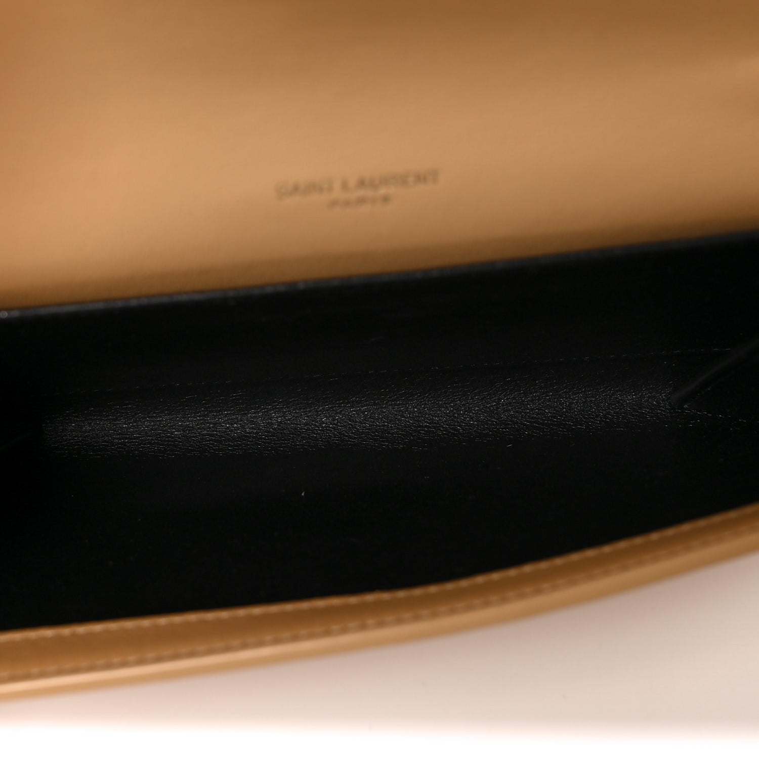 Saint Laurent Micro Raffia Monogram Uptown Chain Wallet Natural Hay Blush 8 of 16