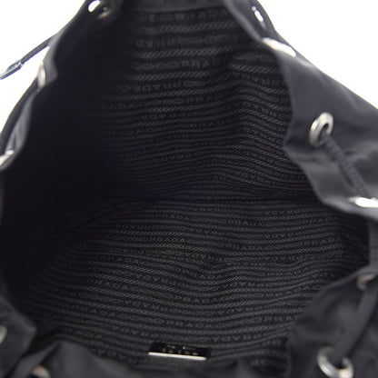Prada Nylon Vela Medium Backpack Black 5 of 10
