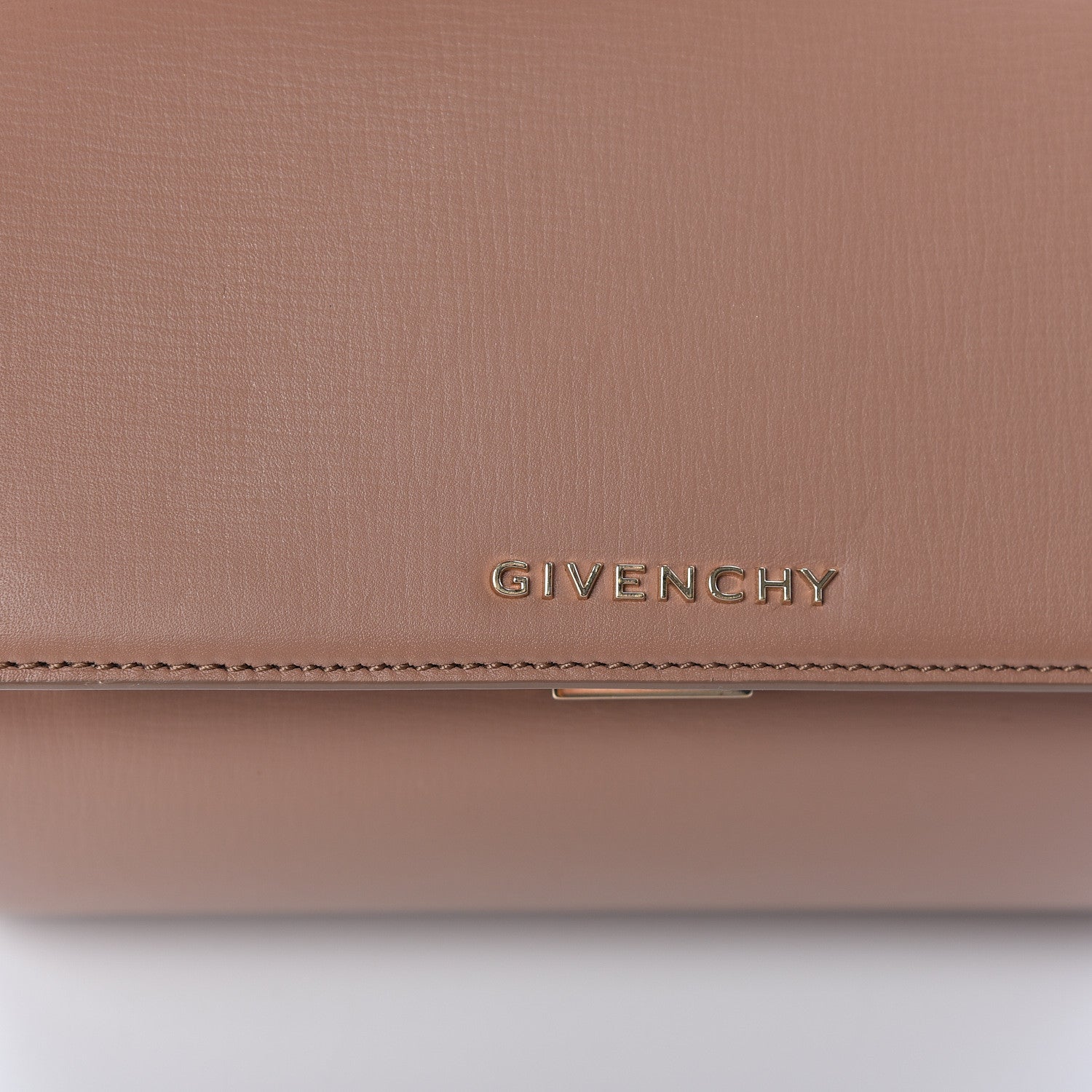 Givenchy Textured Calfskin Mini Pandora Box Chain Crossbody Bag Old Pink 12 of 12