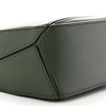 Loewe Satin Calfskin Mini Puzzle Bag Vintage Khaki 8 of 12