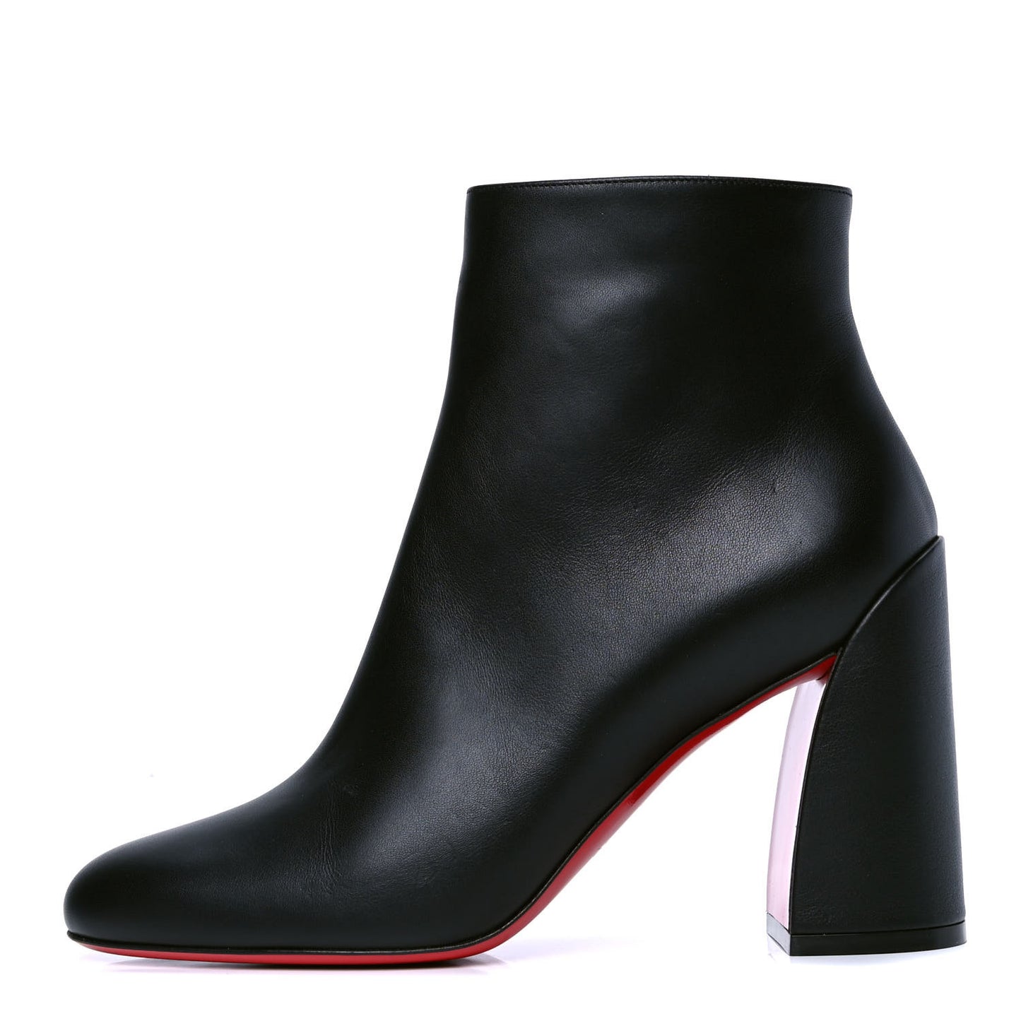 Calfskin Turela 85 Ankle Boots 38 Black