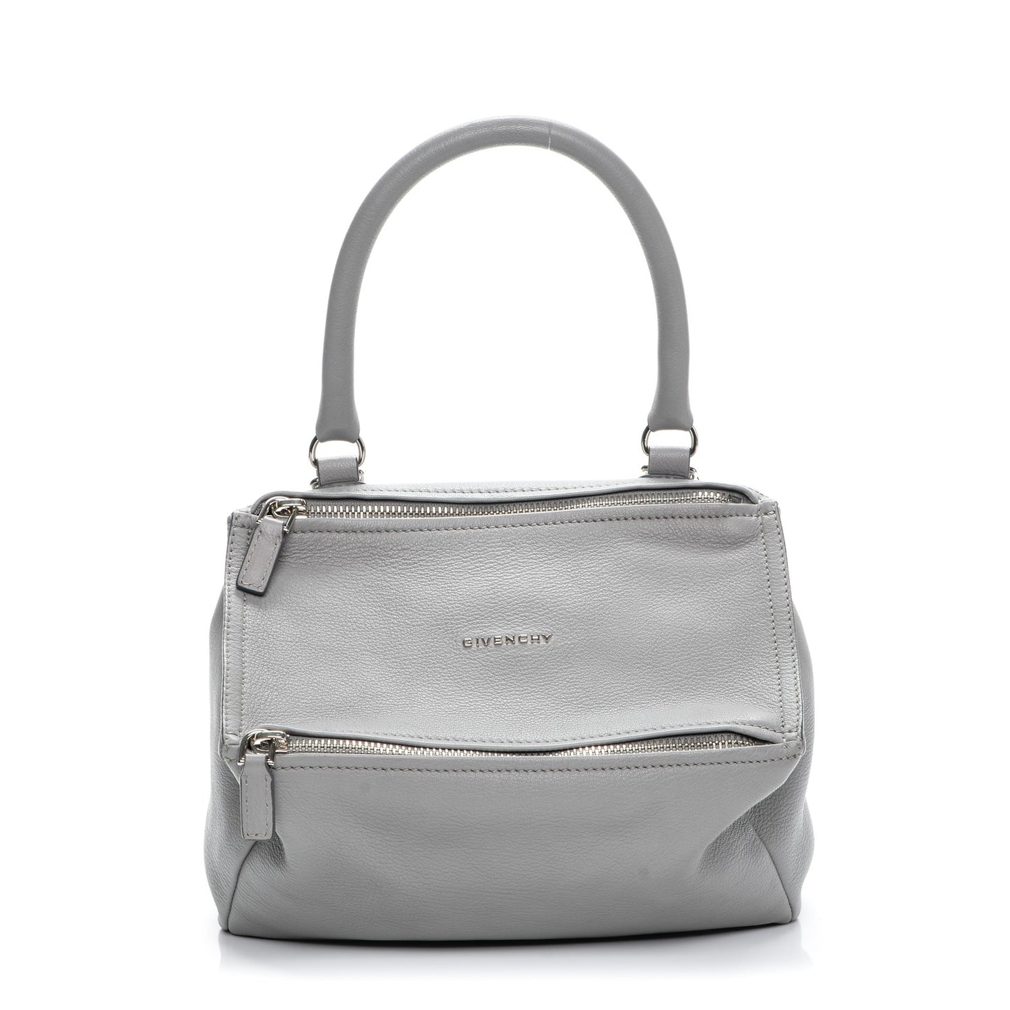 Sugar Goatskin Small Pandora Dove Grey