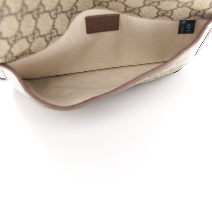 Gucci GG Supreme Monogram Neo Vintage Web Belt Bag Brown 5 of 9