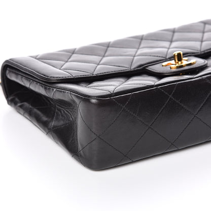 Chanel Lambskin Quilted Medium Single Flap Black 11 of 15