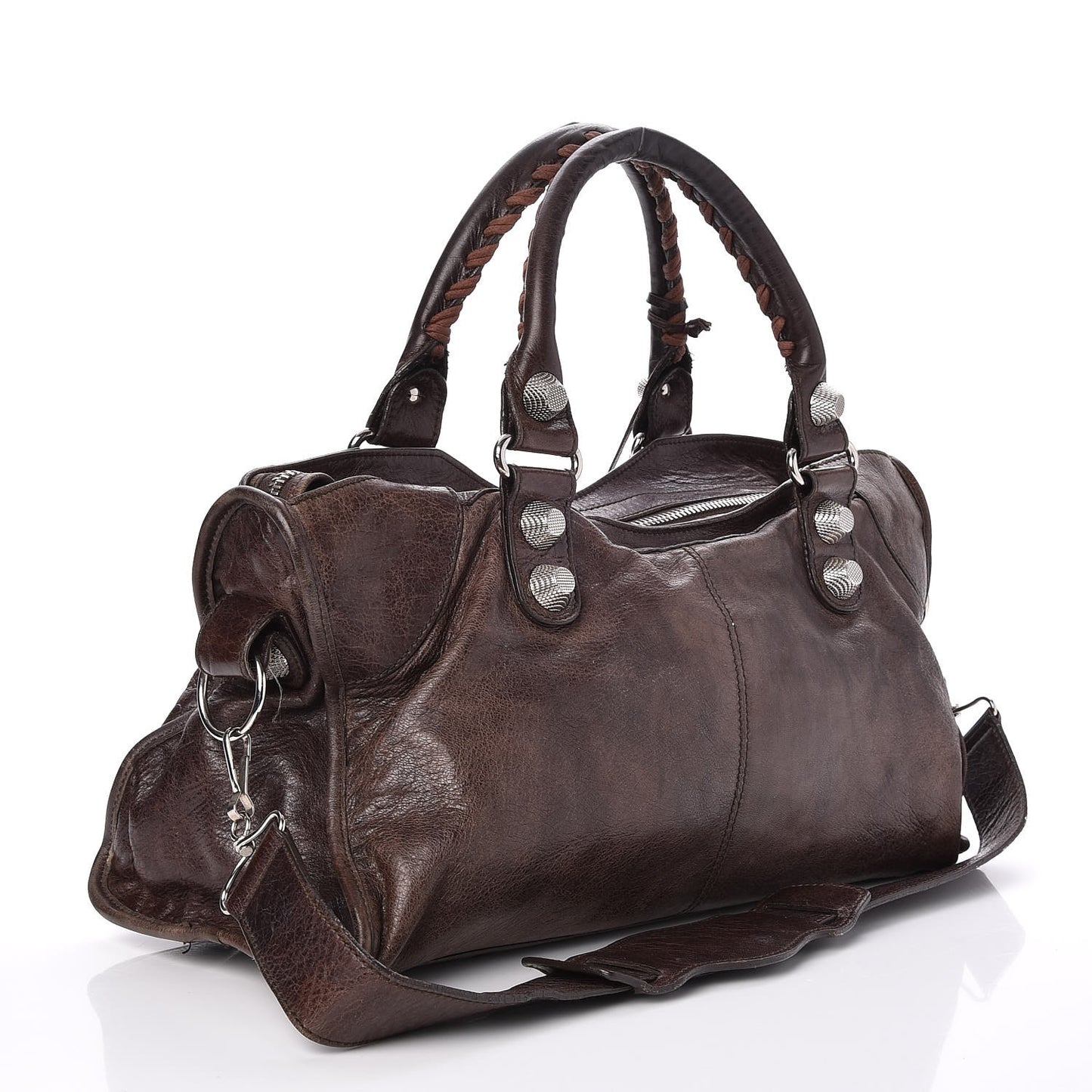 Agneau Giant 21 Silver Hardware Part Time Charbon