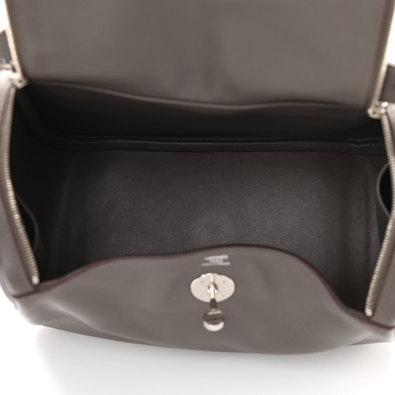 Hermes Taurillon Clemence Lindy 26 Etain 5 of 11