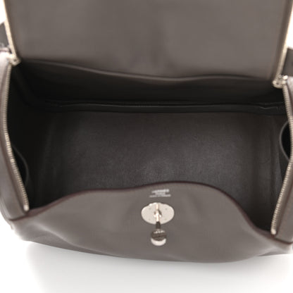 Hermes Taurillon Clemence Lindy 26 Etain 5 of 11