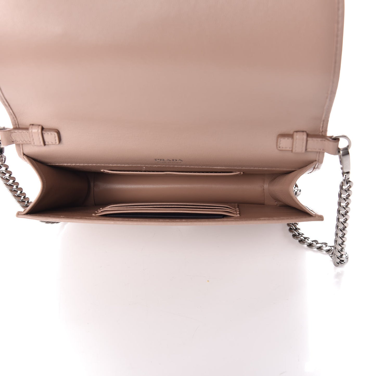 Nappa Impunture Small Diagramme Crossbody Bag Cipria
