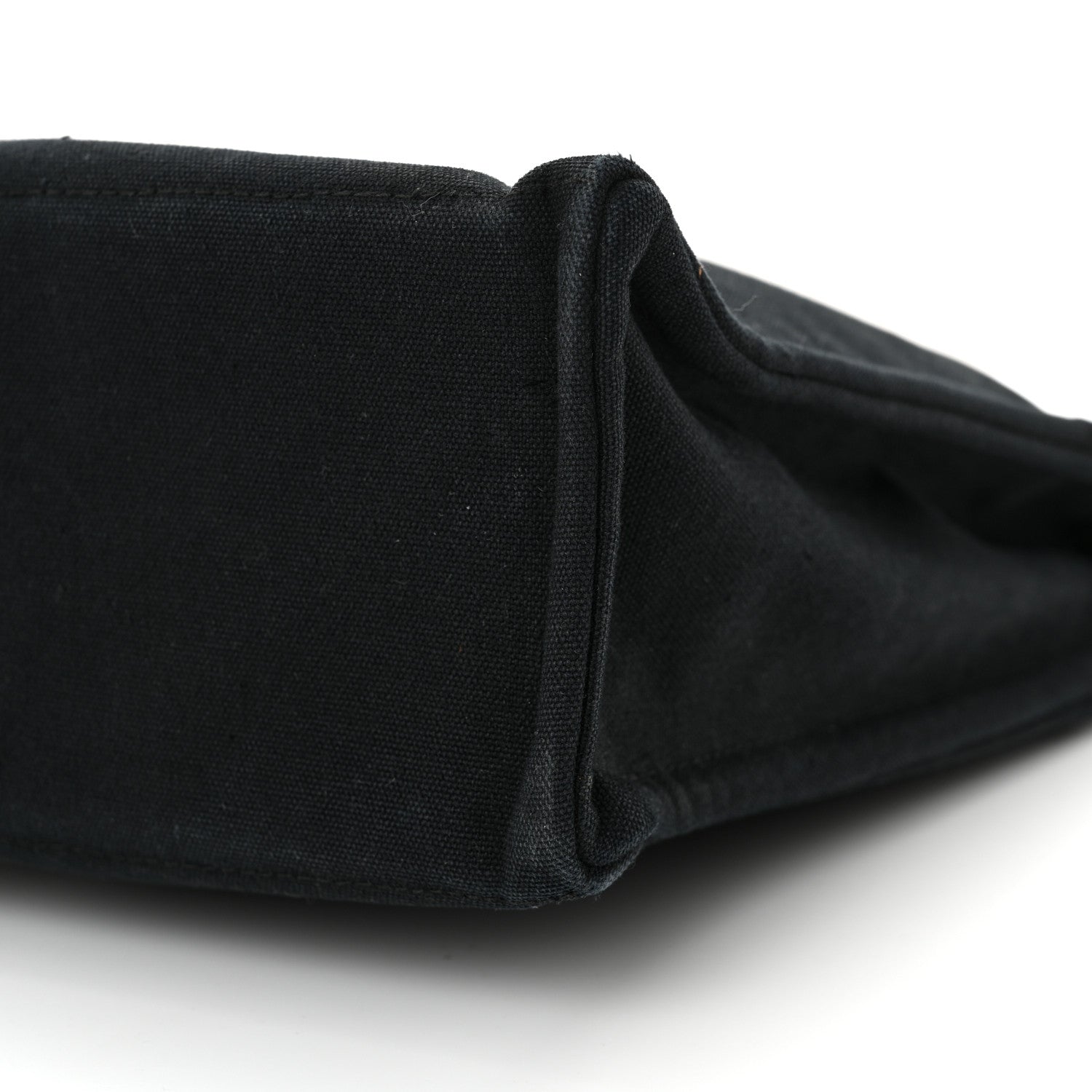 Hermes Canvas Herline MM Tote Black 10 of 15