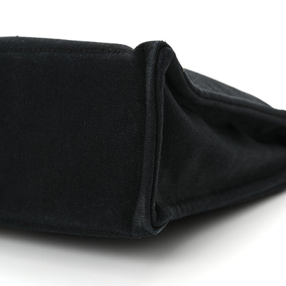 Hermes Canvas Herline MM Tote Black 10 of 15