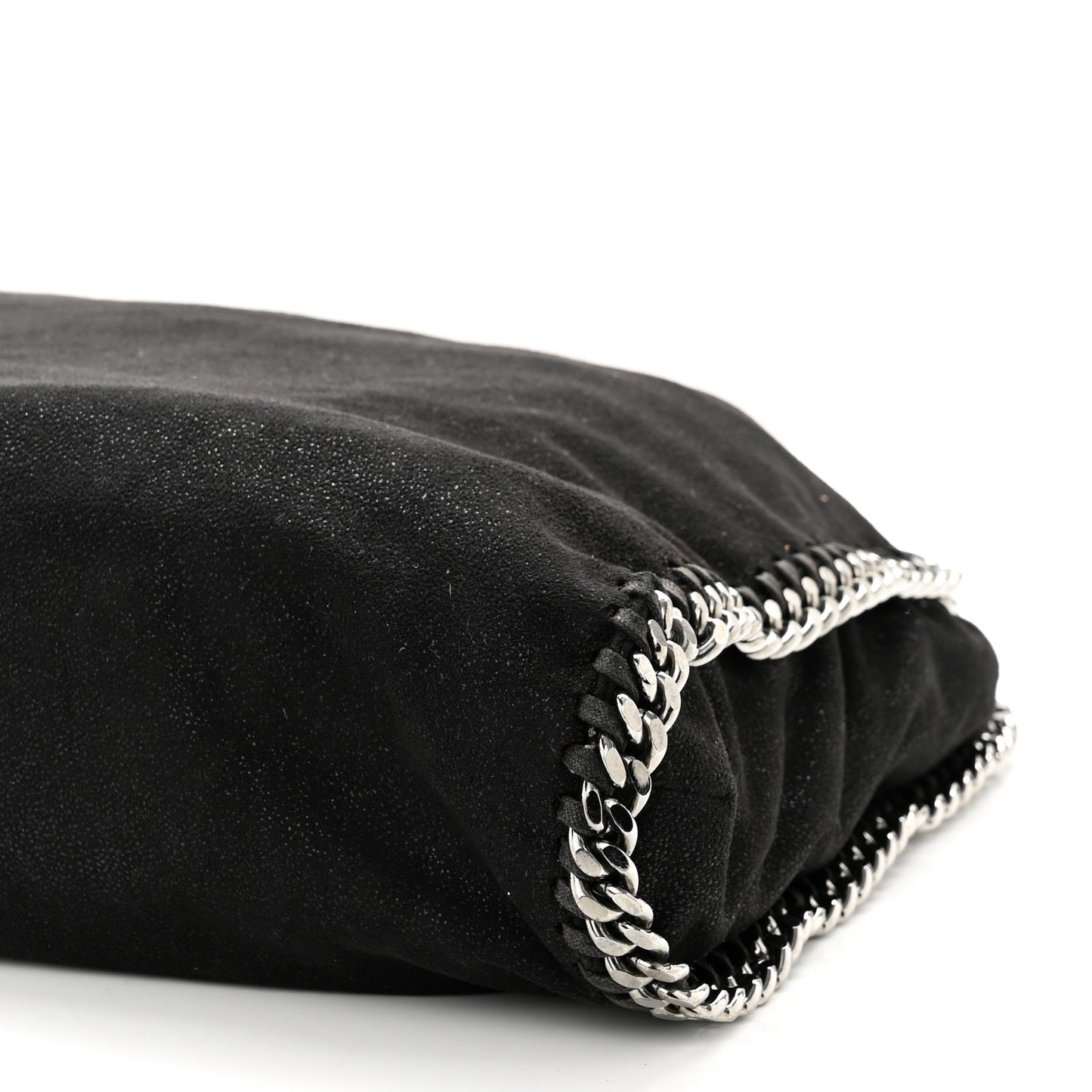Shaggy Deer Small Falabella Tote Black