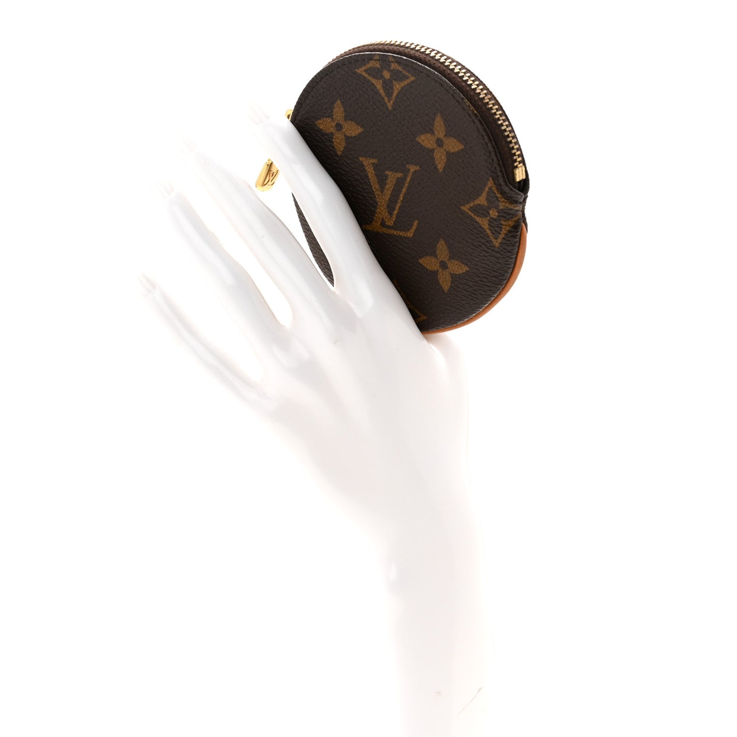 Monogram Round Coin Purse